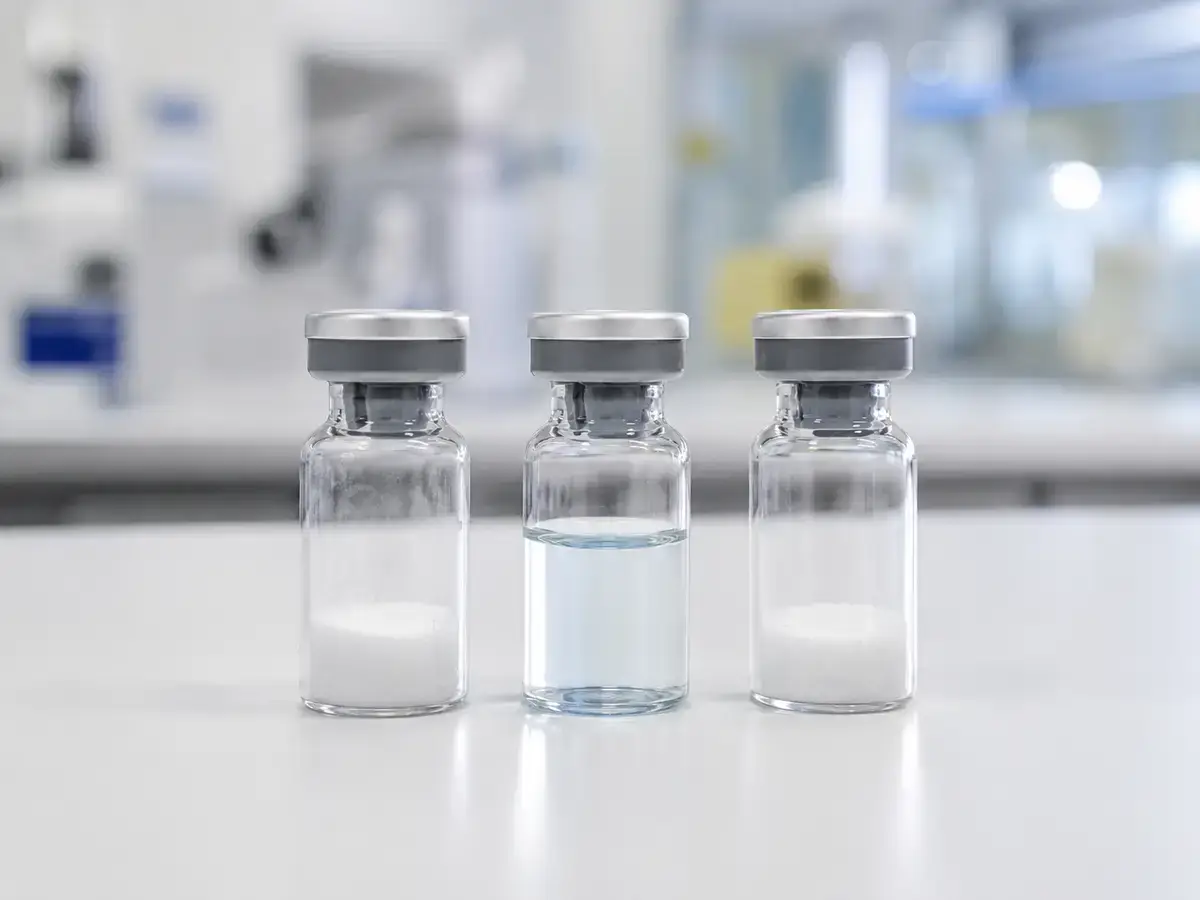Storing And Reconstituting A Three-Component Peptide Blend: Why GLOW Adds Complexity