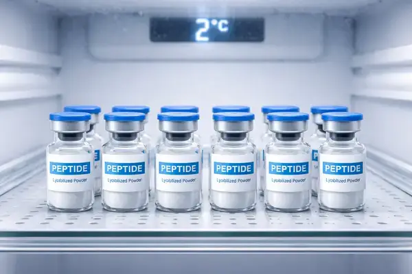Storing reconstituted bacteriostatic water solution in a laboratory refrigerator