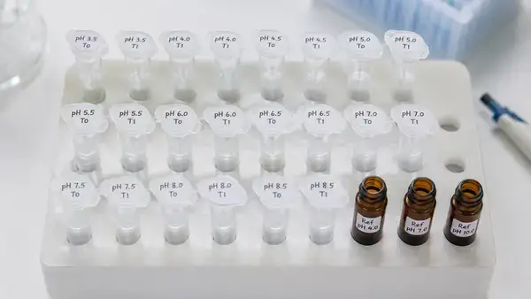 Low-binding polypropylene tubes used for DSIP stability storage