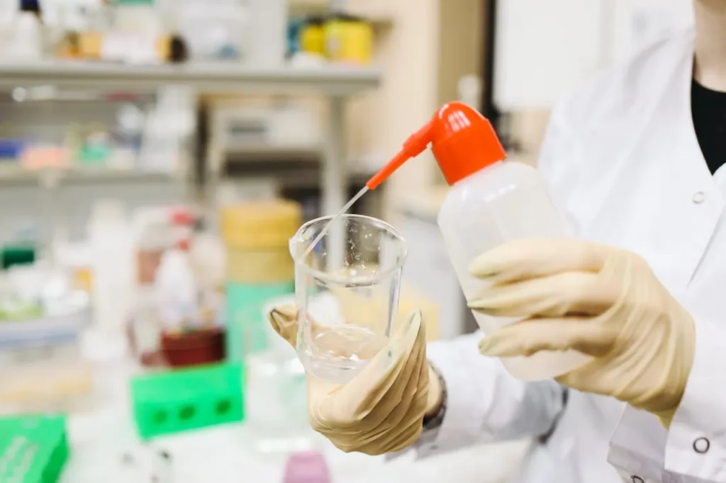 A researcher starting the research
