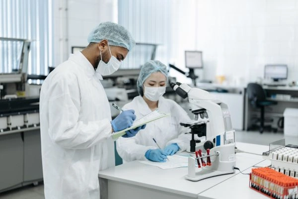 Researchers maintaining records for reproducibility